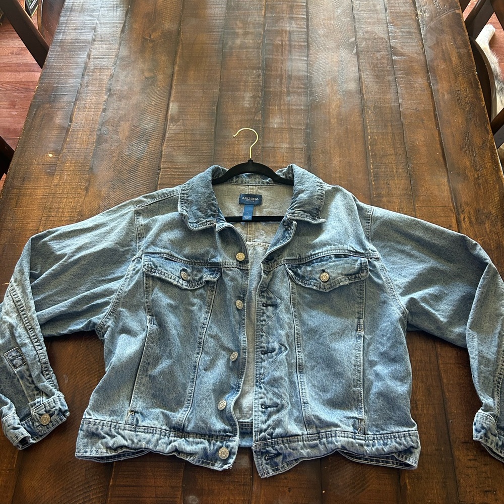 Arizona Jean Company Light Blue Denim Jacket